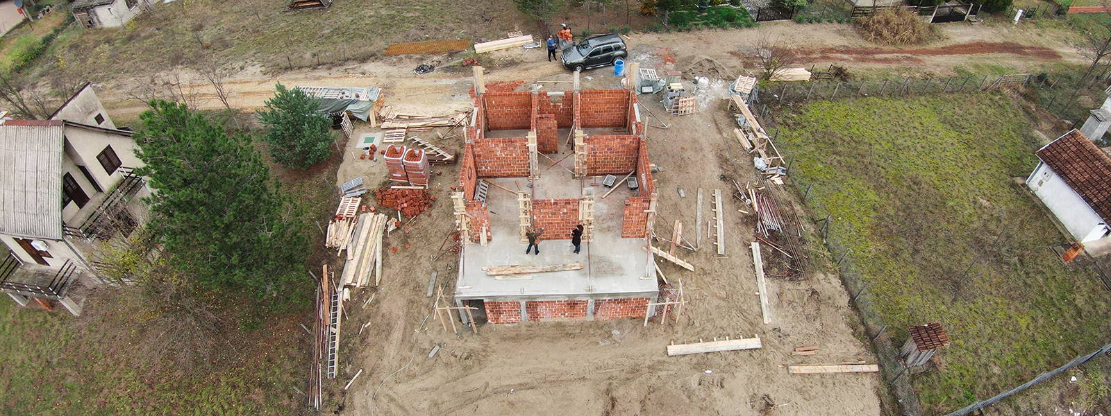 Moderna vikendica izgrađena od strane Polar House u Vincima, Srbija